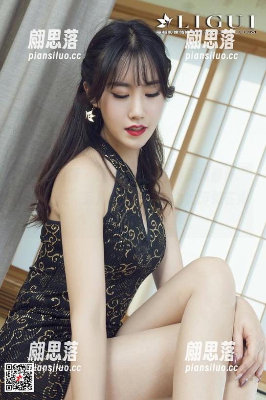 Ligui丽柜 - 妖妖的最新写真满满都是“缚翼天使”范儿，多少人要为此醉倒在她的翅膀下？