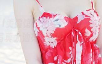 MyGirl美媛馆 – 糯美子MINIbabe的定制写真太油亮，真担心会滑下来！
