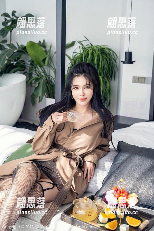 XINGYAN星颜社 - 最新潘思沁红裙图集，这裙子我只敢在梦里穿...现实太残酷了。